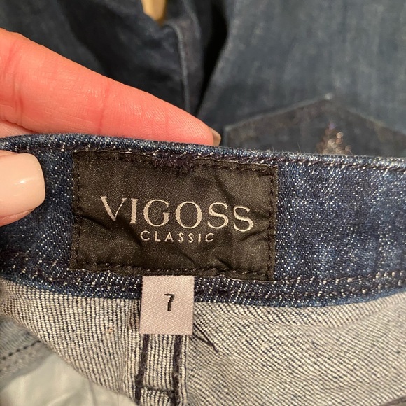 Women’s Vigoss jeans size 7 inseam measures 31.5 - Picture 3 of 4
